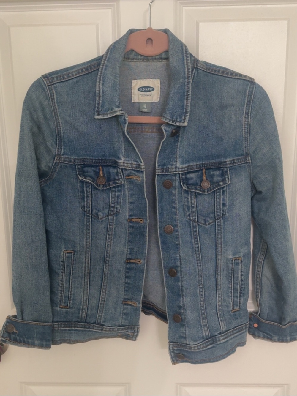 Old Navy Medium Blue Classic Denim Jacket